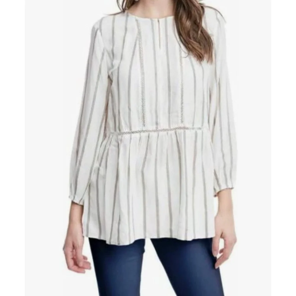 Fevers Ivory Blouse | NWT | Size XL - Picture 1 of 3